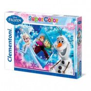Clementoni, Pussel SuperColors - Disney Frozen 250-bitar