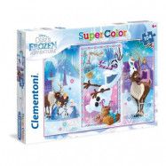 Clementoni, Pussel SuperColors - Disney Frozen Olaf's Frozen Adventure 104-bitar