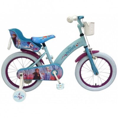 Disney - Barncykel - Frost 2 16 Inch 25,4 Cm Fotbroms Blå