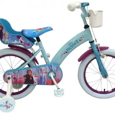 Disney - Barncykel - Frost 2 16 Inch 25,4 Cm Fotbroms Blå