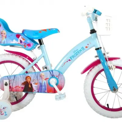 Disney - Barncykel - Frozen 2 14 Tum Blå