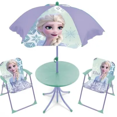 Disney - Camping Set Frozen 2 Girls Lila 4 Delar