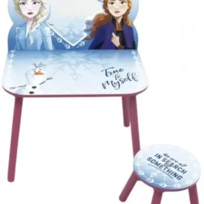 Disney - Dressing Table Set Frozen Girls 60 X 40 Cm Wood 2-Piece