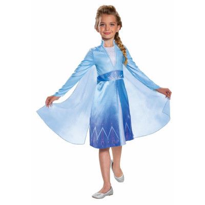 Disney Frozen Elsa Klänning : Model - XS 3-4 år -  -  Leksaksaffären