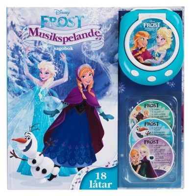 StorOchLiten Disney Frozen, Frost bok med musik CD