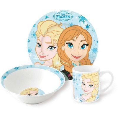 StorOchLiten Disney Frozen, Gåvoset, 3 Delar, Keramik