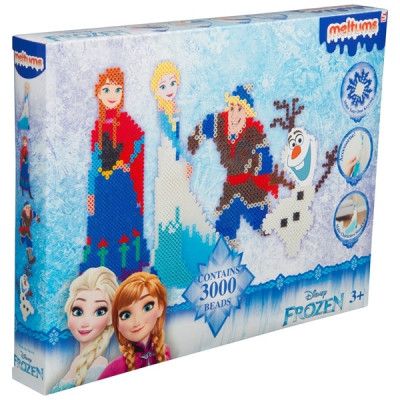 StorOchLiten Disney Frozen, Pärlor med plattor