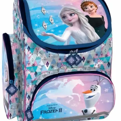 Disney - Ryggsäcks Set - Frozen Girls 37 X 27 Cm Textile Vit/Rosa