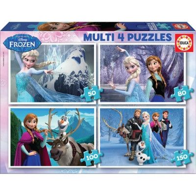 Educa, Disney Frozen 4 Pussel