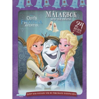Egmont Kärnan Disney Frozen, Målarbok med inramning