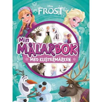 Egmont Kärnan Disney Frozen, Min målarbok med klistermärken