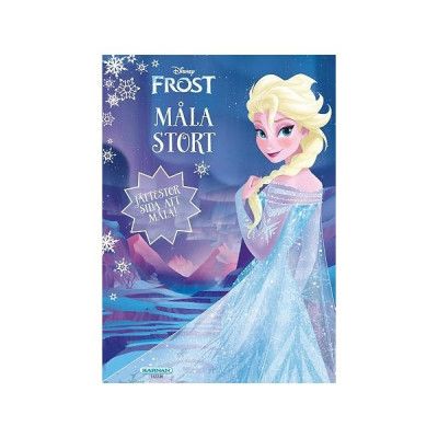 Egmont Kärnan Kärnan, Disney Frozen - Extra stor Målarbok