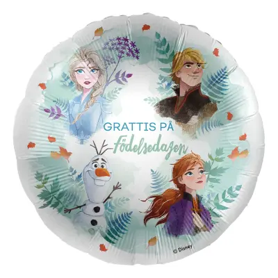 Folieballong Disney Frozen Födelsedag Party