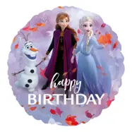 Folieballong Frost/Frozen 2 Happy Birthday