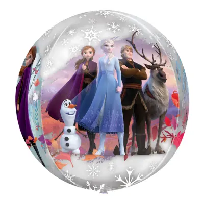 Folieballong Orbz Frost/Frozen 2