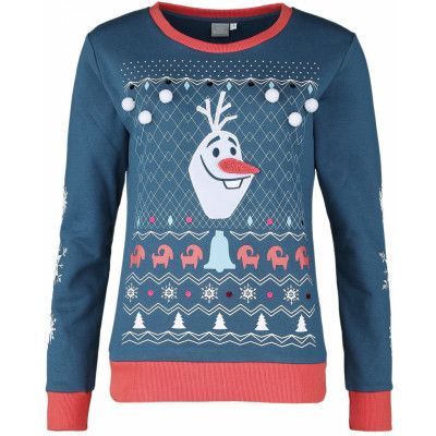 Frost - Disney Christmas Jumper - Olof - M XL - för Dam - flerfärgad