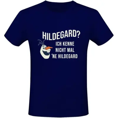 Frost - Disney T-shirt - Hildegard - L - för Herr - mörkblå