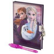 Frozen 2 Dagbok med magisk penna