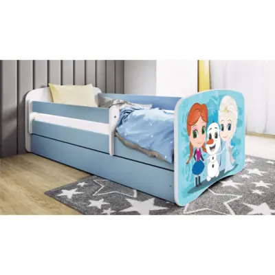 Kocot Kids Barnsäng - Babydreams Blå - Frozen 180x80 Cm