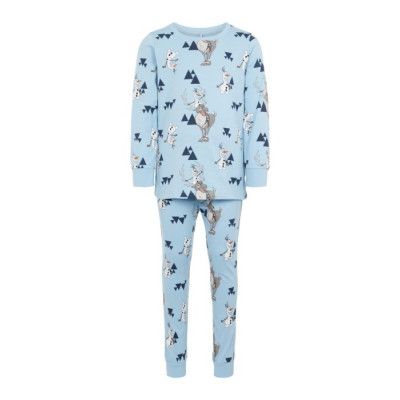 name it Frozen Tvådelad Pyjamas (Dusk Blue)