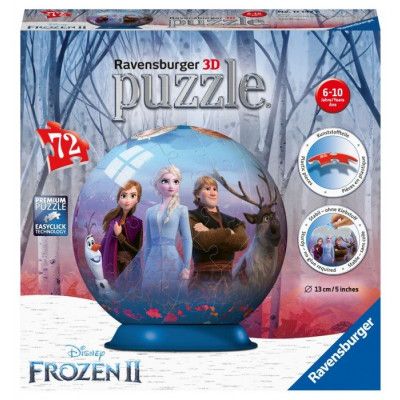 Ravensburger 3D Pusselboll Disney Frozen 2 (72-bitar)