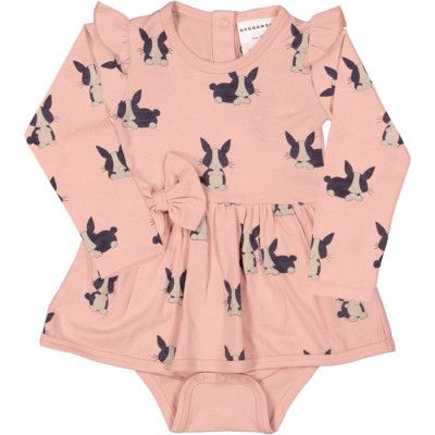 Geggamoja Bodyklänning (Kanin Rosa)