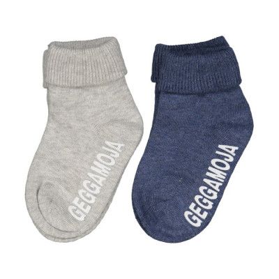 Geggamoja Classic Baby Strumpor 2-pack (Blå)
