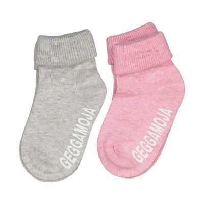 Geggamoja Classic Baby Strumpor 2-pack (Rosa)