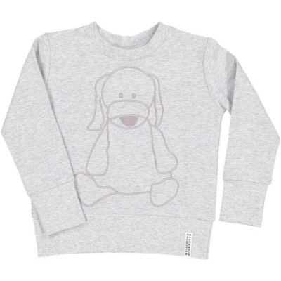 Geggamoja Collegetröja Doddi Grey Melange