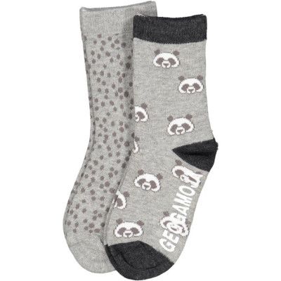Geggamoja Strumpor (Panda grå)