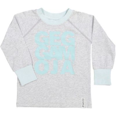 Geggamoja T-shirt Grey Melange