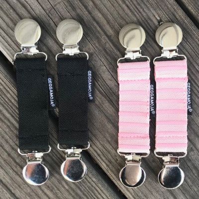 Geggamoja Vanthållare 2-pack (Rosa Rand)