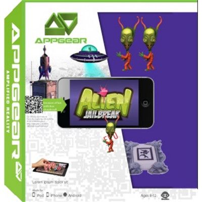 WowWee AppGear - Alien Jailbreak Markörer, torn och Alien-figur
