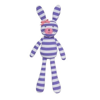 Apple Park mjukisdjur Farm Buddies Spring Bunny EKO, lila