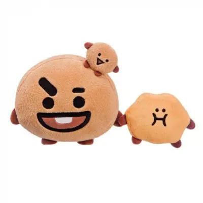Aurora - Gosedjur Linefriends Bt21Shooky 17 Cm Plysch Brun
