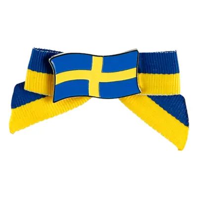 Brosch med Rosett Sverige