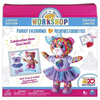 Build a bear Build A Bear, Furry Fashions - Celebration Bear