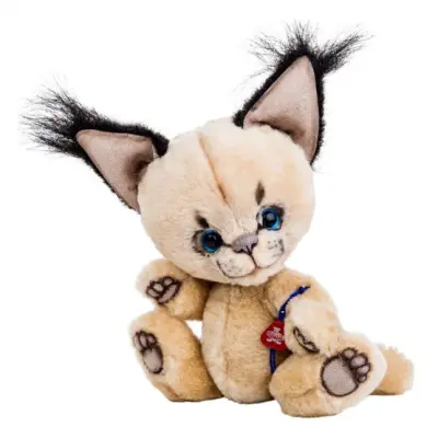 Clemens - Gosedjur Katten Pete  17 Cm Ljusbrun/Beige
