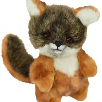 Clemens - Gosedjur Räven Luka 16 Cm  Ljusbrun/Grå