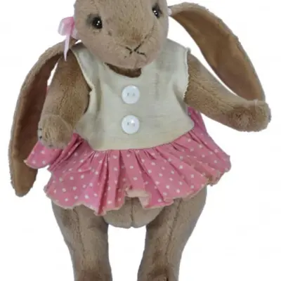 Clemens - Gosedjur Råttan Greta 16 Cm Brun