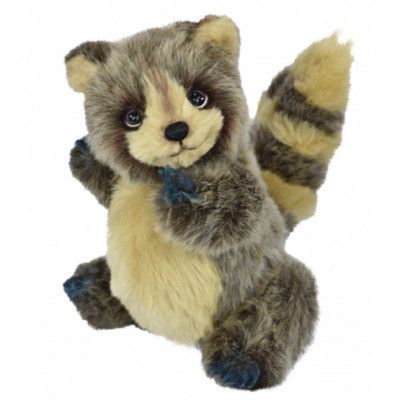 Clemens - Gosedjur Tvättbjörnen Eike 27 Cm Grå/Brun