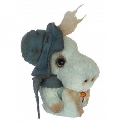 Clemens - Mjukisdjur Flodhästen Bocy 16 Cm Vit