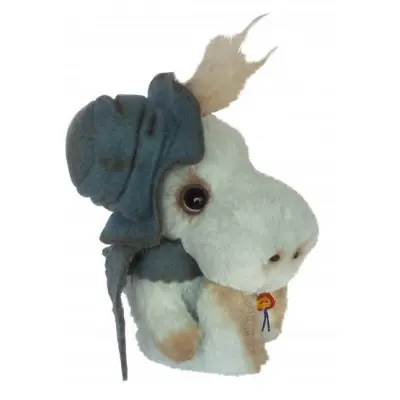 Clemens - Mjukisdjur Flodhästen Bocy 16 Cm Vit