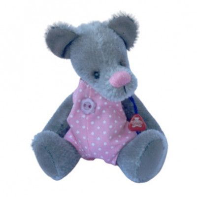 Clemens - Mjukisdjur Mouse Bernice 13 Cm Grå
