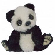 Clemens - Mjukisdjur Panda Hoshi 10 Cm Svart/Vit