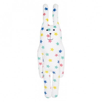 Craftholic - Mjukisdjur Rabit Stars 100 X 32 Cm Vit