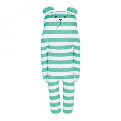 Craftholic - Mjukisdjur Sloth Surf 100 X 32 Cm Grön/Vit