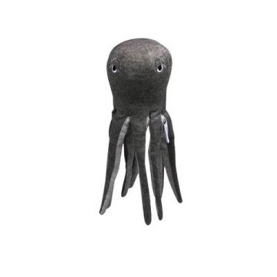 Filibabba gosedjur bläckfisk 30 cm, grå