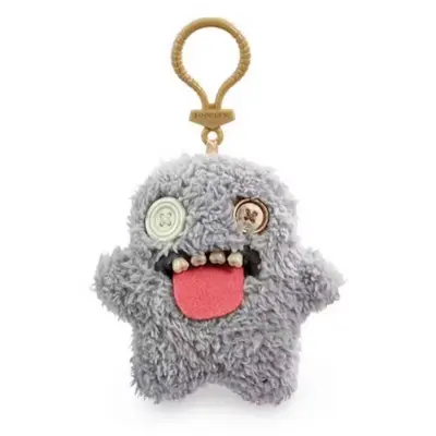 Fuggler Nyckelring V2 Oogah Boogah Grå Knappögon