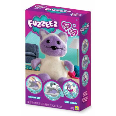 Fuzzeez, Skapa Ditt Egna Mjukdjur - Lila Katt